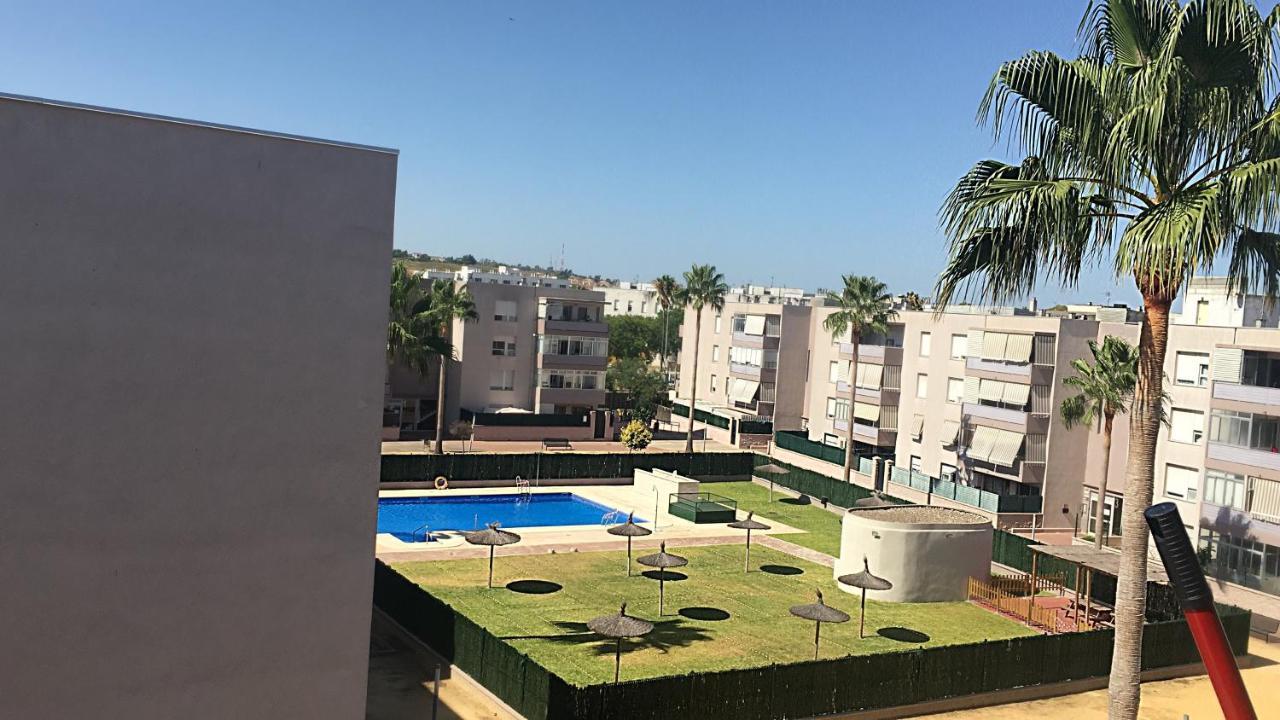 ヘレスApartamento Jerez Sur - Con Piscina Y Garajeアパートメント エクステリア 写真