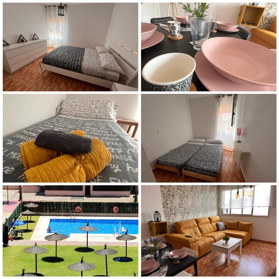 ヘレスApartamento Jerez Sur - Con Piscina Y Garajeアパートメント エクステリア 写真